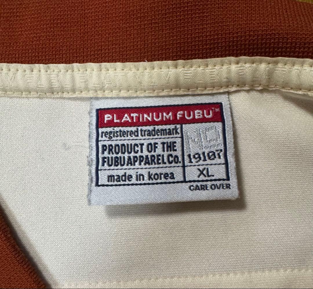 PLATINUM FUBU アメリカンフットボール シャツ