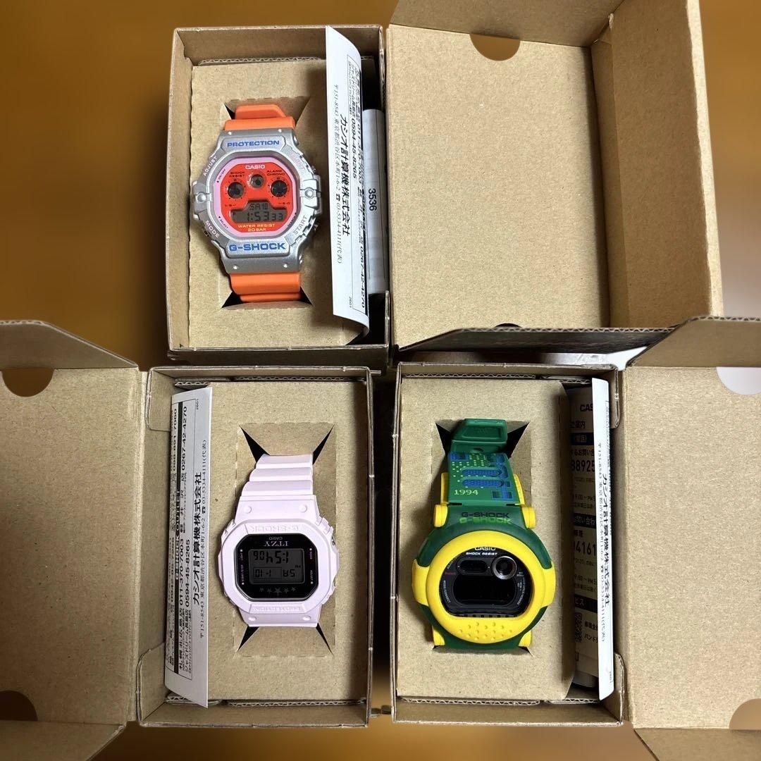 【新品・保証付】G-SHOCK 3点セット