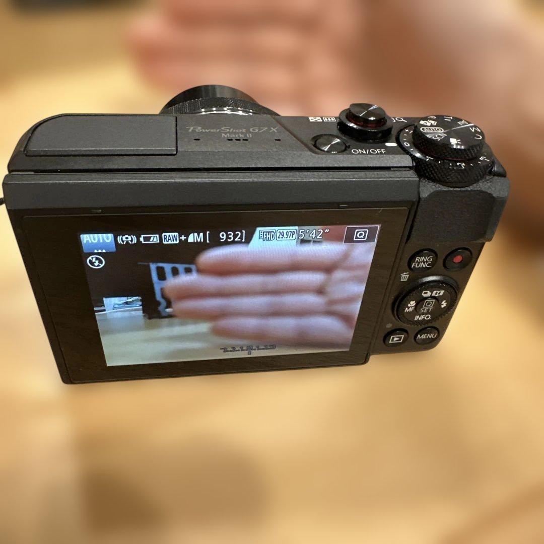 Canon PowerShot G7 X Mark II 充電器なし