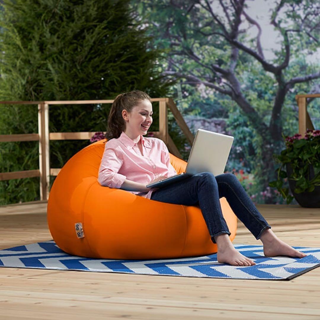 【専用】yogibo ヨギボー　ポッド　オレンジ