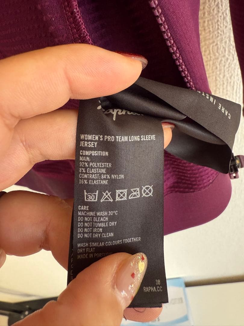 Rapha ウィメンズ　プロチーム　ロングスリーブジャージ　M