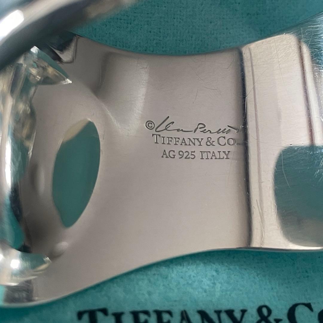 ティファニー エルサ ペレッティ ボーンカフ　左手 S サイズ