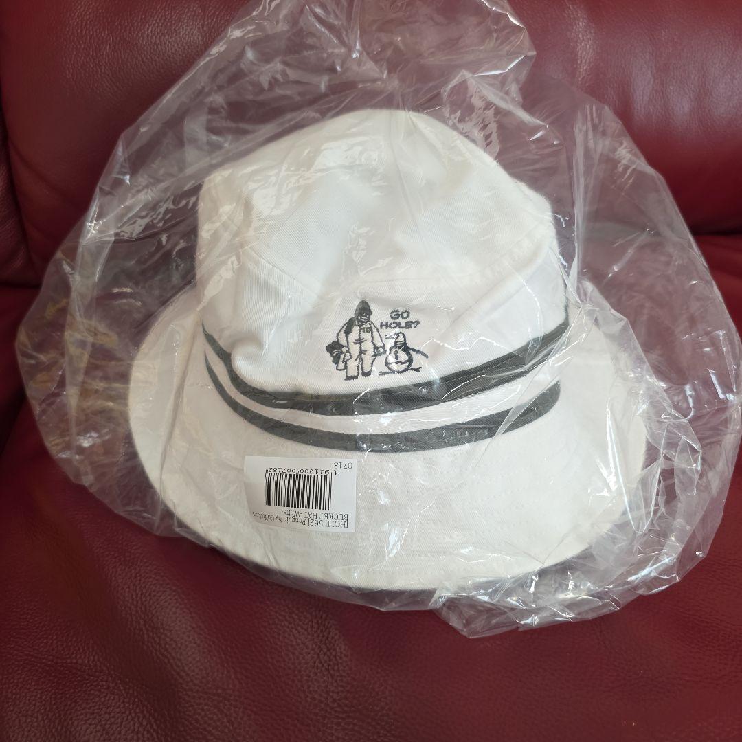 Penguin by Golfickers [BUCKET HAT]　ホワイト