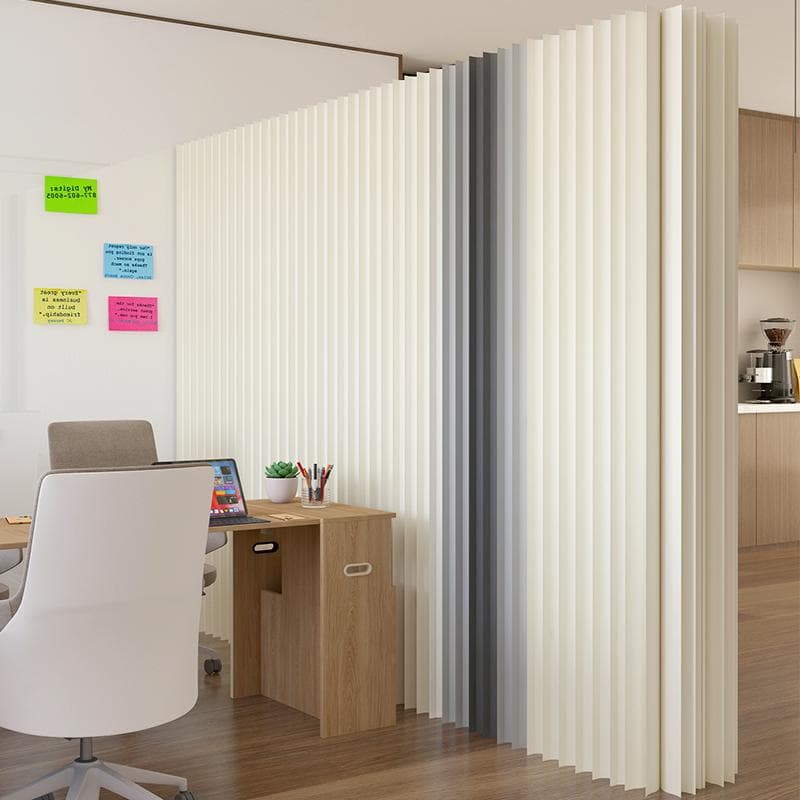 グレーバンドタイプ パーテーション 間仕切り高さ1.8ｍ長さ3-4ｍ 折りたたみ