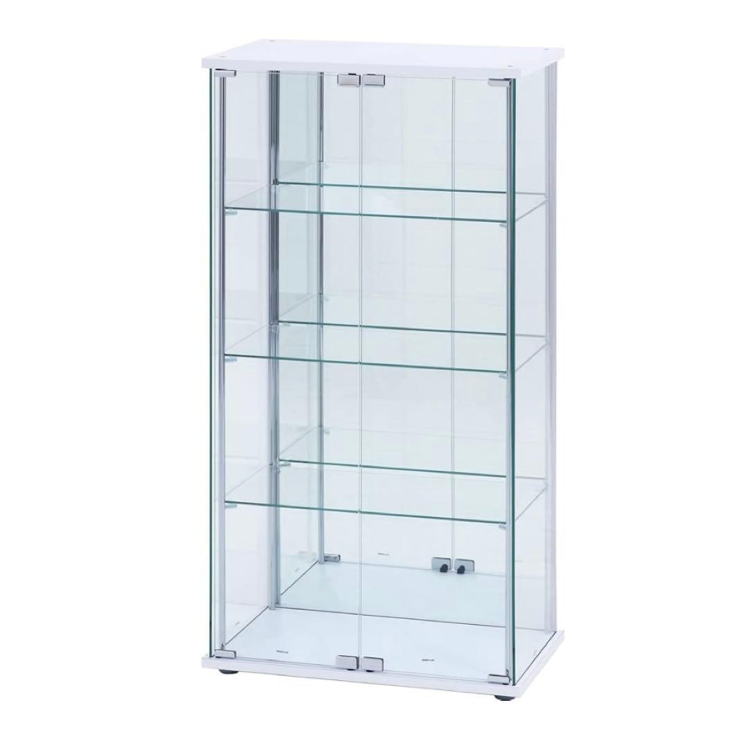 不二貿易 コレクション背面ミラーケースフィギュアケース 4段