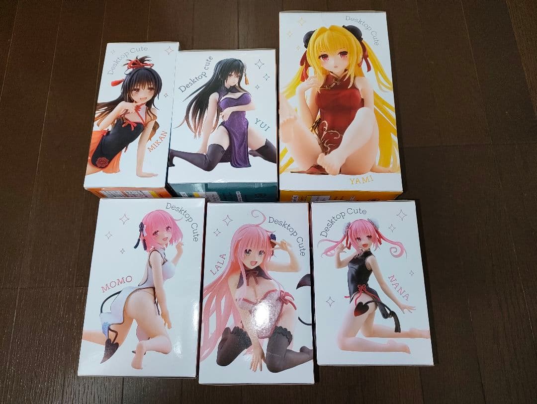 ToLOVEる　DesktopCute　フィギュア　6体セット