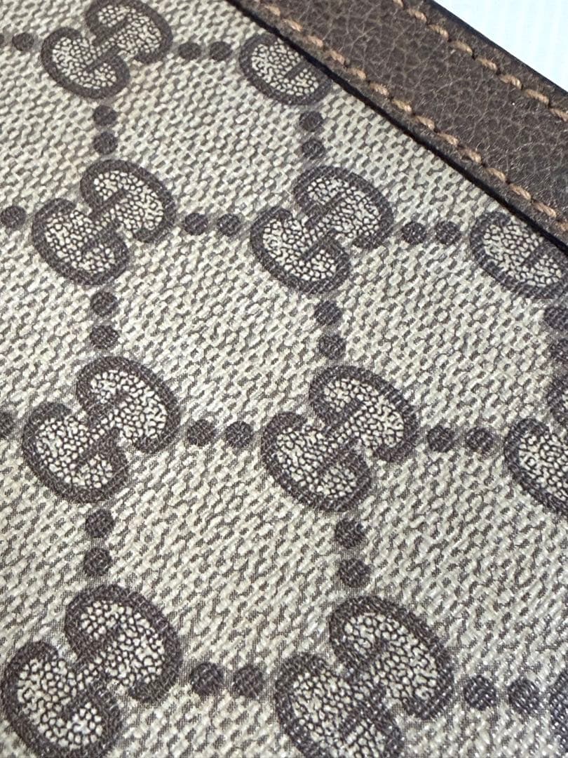 a*i様 正規品保証♪ GUCCI GGキャンバス クラッチバッグ グッチ ポー