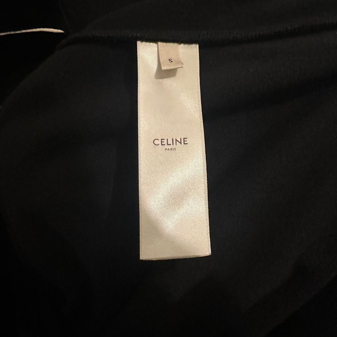 CELINE ベルベット　ポロシャツ　エディ期