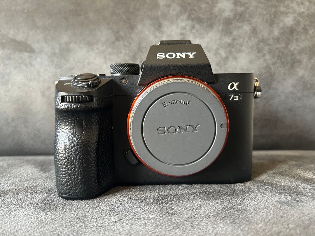 SONY α7 III ミラーレス一眼 本体+説明書+バッテリー+箱+ストラップ