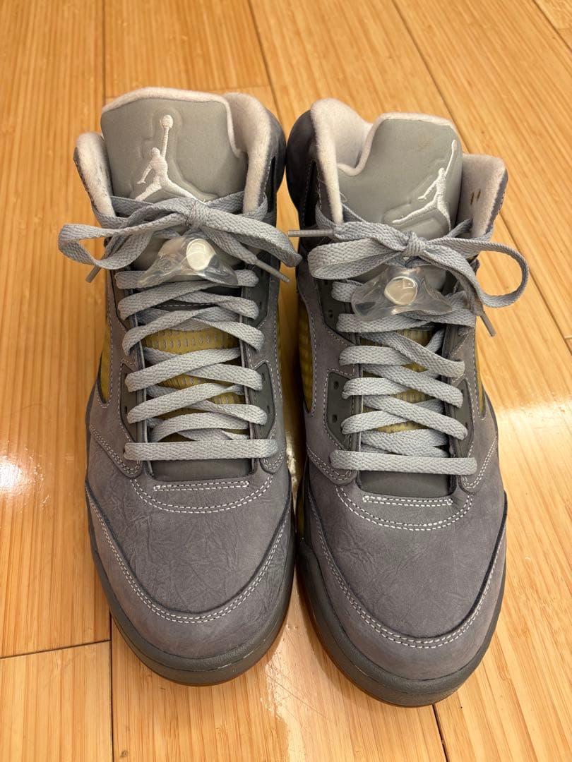 未使用　エアジョーダン 5 レトロ　グレー　 サイズ28cm