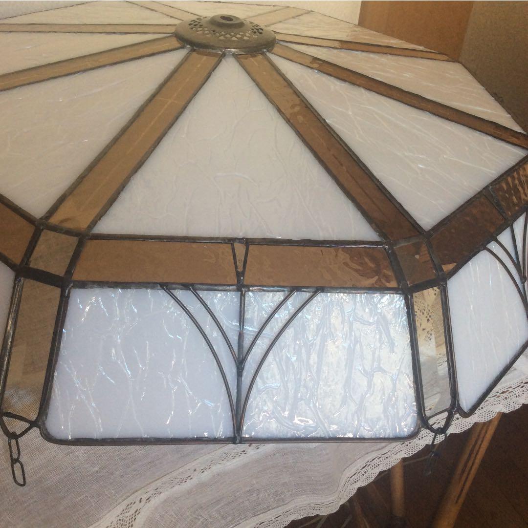 マナ！ステンドグラスの天井シェード！直接引取りの方値段交渉可！専用です！
