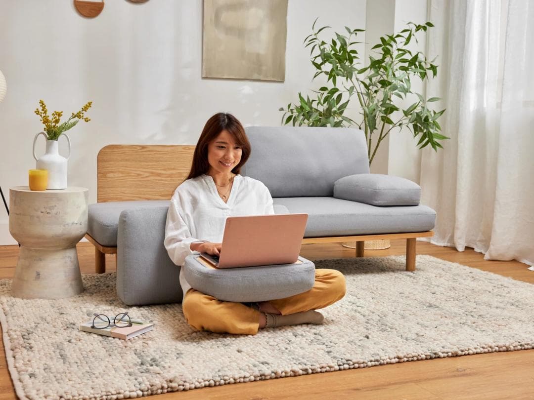 ⭕️コアラソファーCHILLAX✅美品✅ 地域限定★無料配送 & 組立設置★