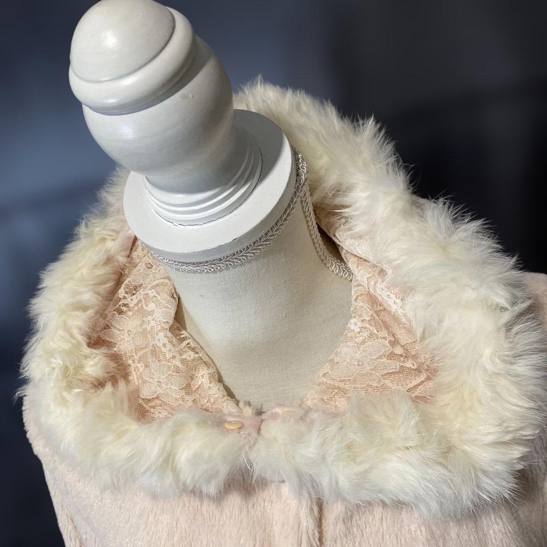 Y2K 平成ギャル　姫ロリ　LIZLISA ボア　フードパーカー　花柄