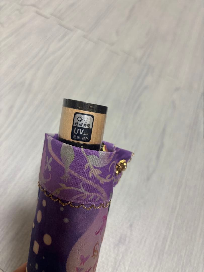 line drops 日傘　ディズニー　ラプンツェル