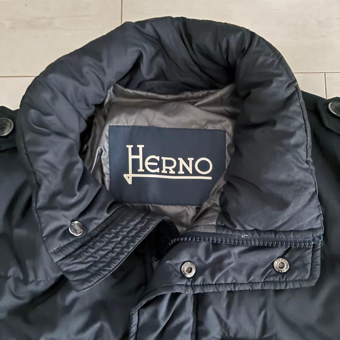 メ*4様 HERNOフード付きダウンジャケット 54
