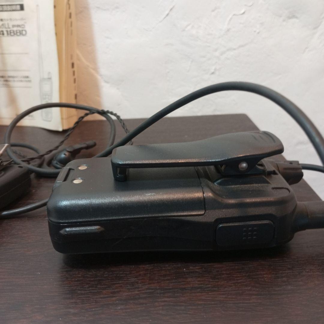 ICOM IC-4188D トランシーバー 2台セット マイクイヤホン付き状態良