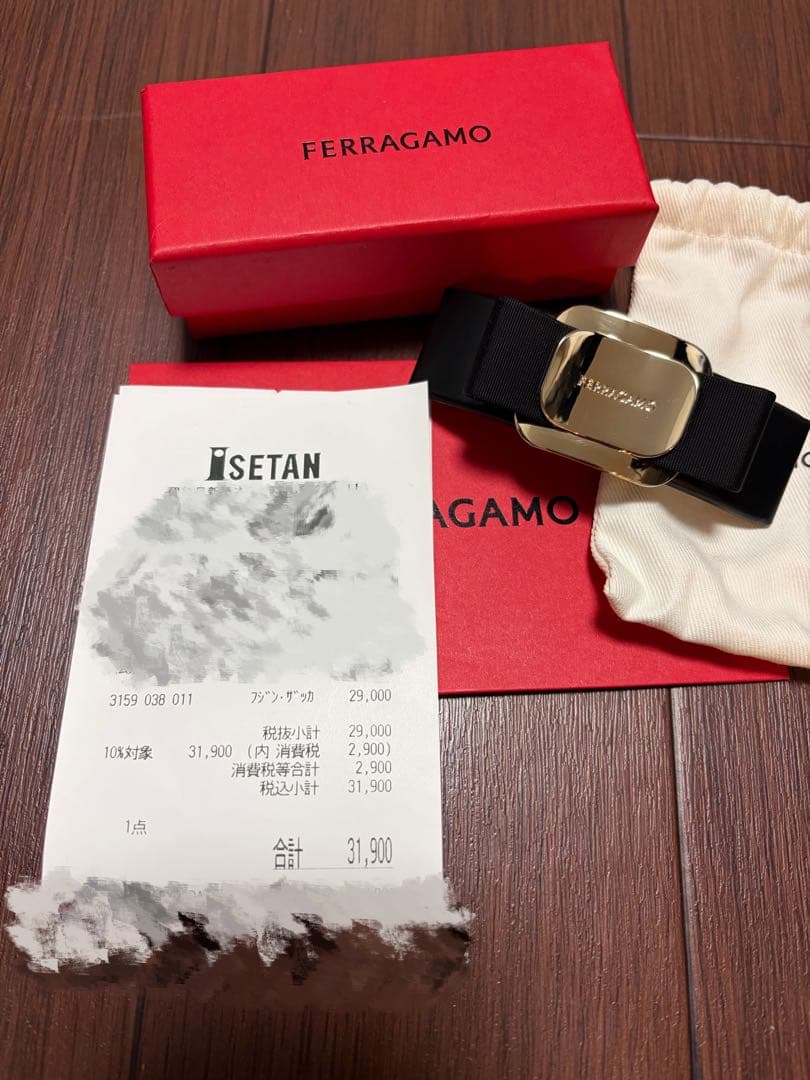 【新品未使用】Ferragamo フェラガモ バレッタ