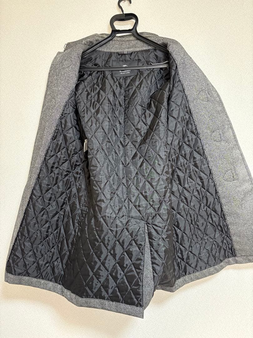Burberry Black Label グレー ダッフルコート