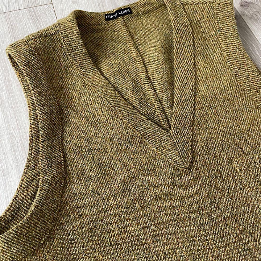 FRANK LEDER フランクリーダー ベスト イエロー M