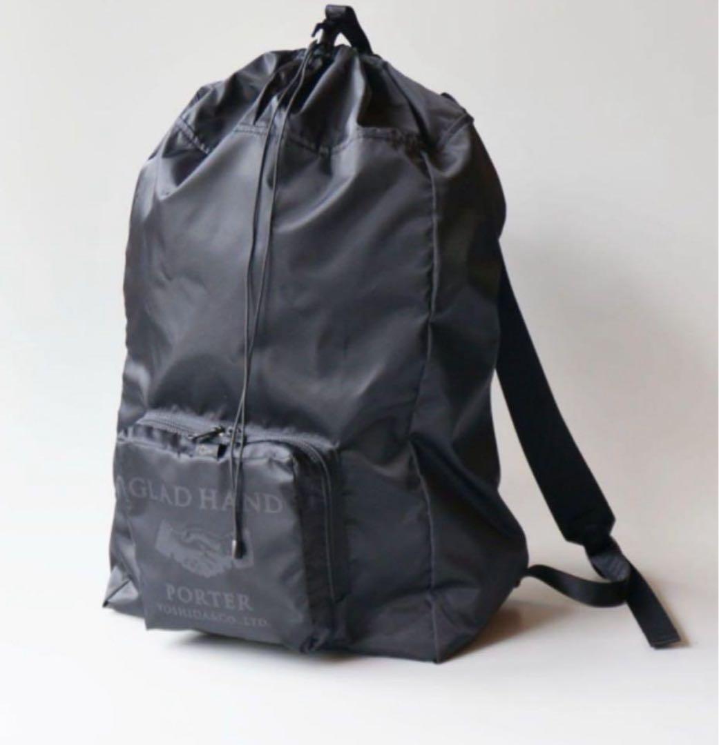 【名品コラボ】PORTER GLAD HAND 収納バッグパック　リュック　鞄