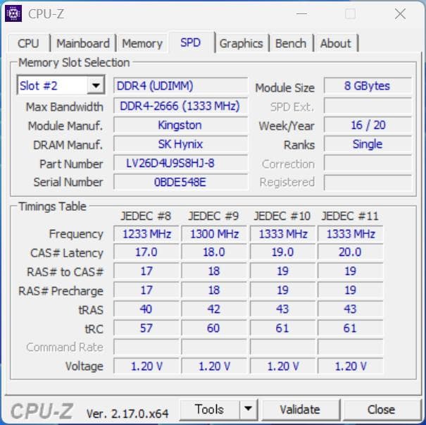 <動作確認済み>DDR4 8GB×4枚 32GB ki02