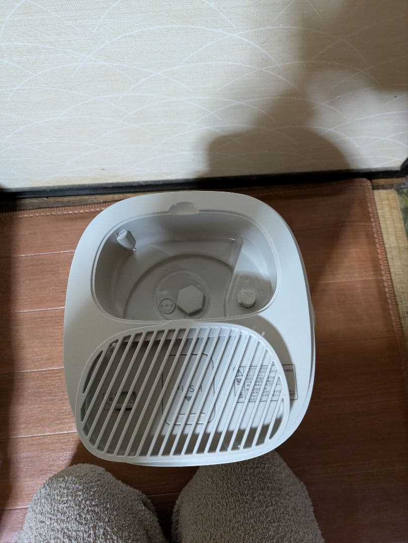 YAMAZEN 置き型加湿器 自動・最大モード