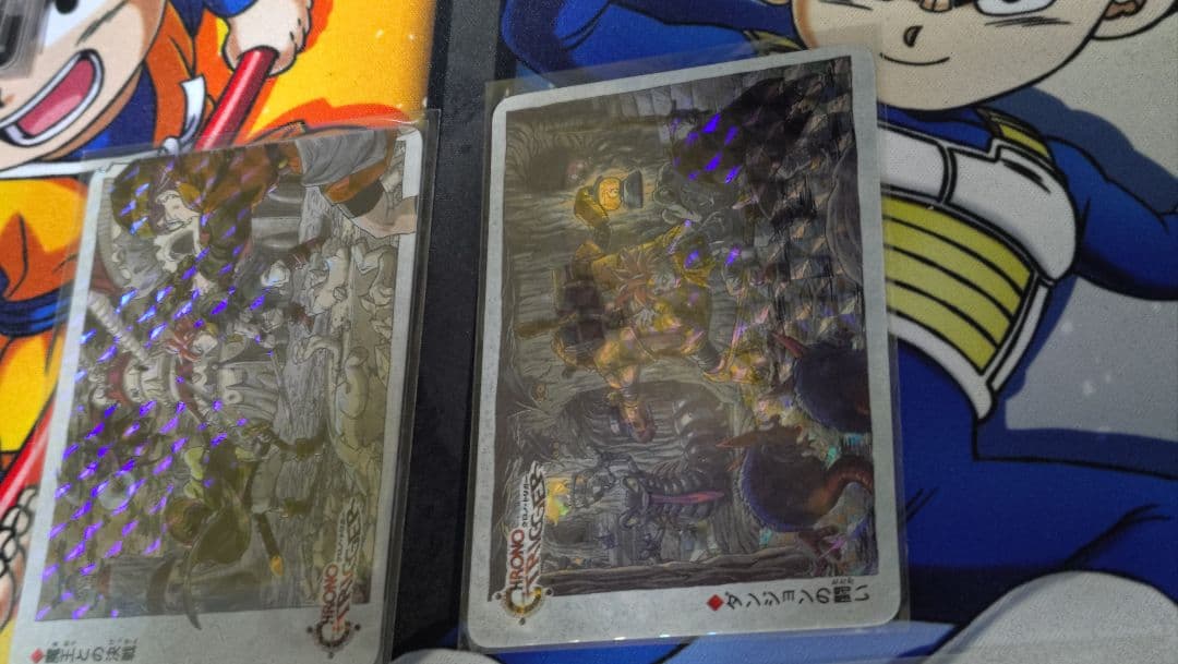 クロノトリガー　特典カード　ダンジョンの闘い　魔王との決戦　鳥山明　プリズム