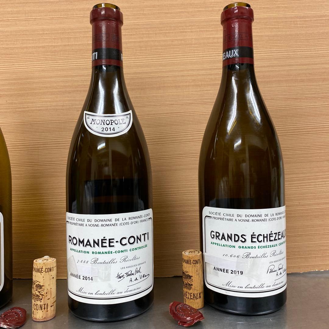 ◼️空き瓶◼️DRC ロマネコンティ、モンラッシェ 、グランエシェゾー　3本