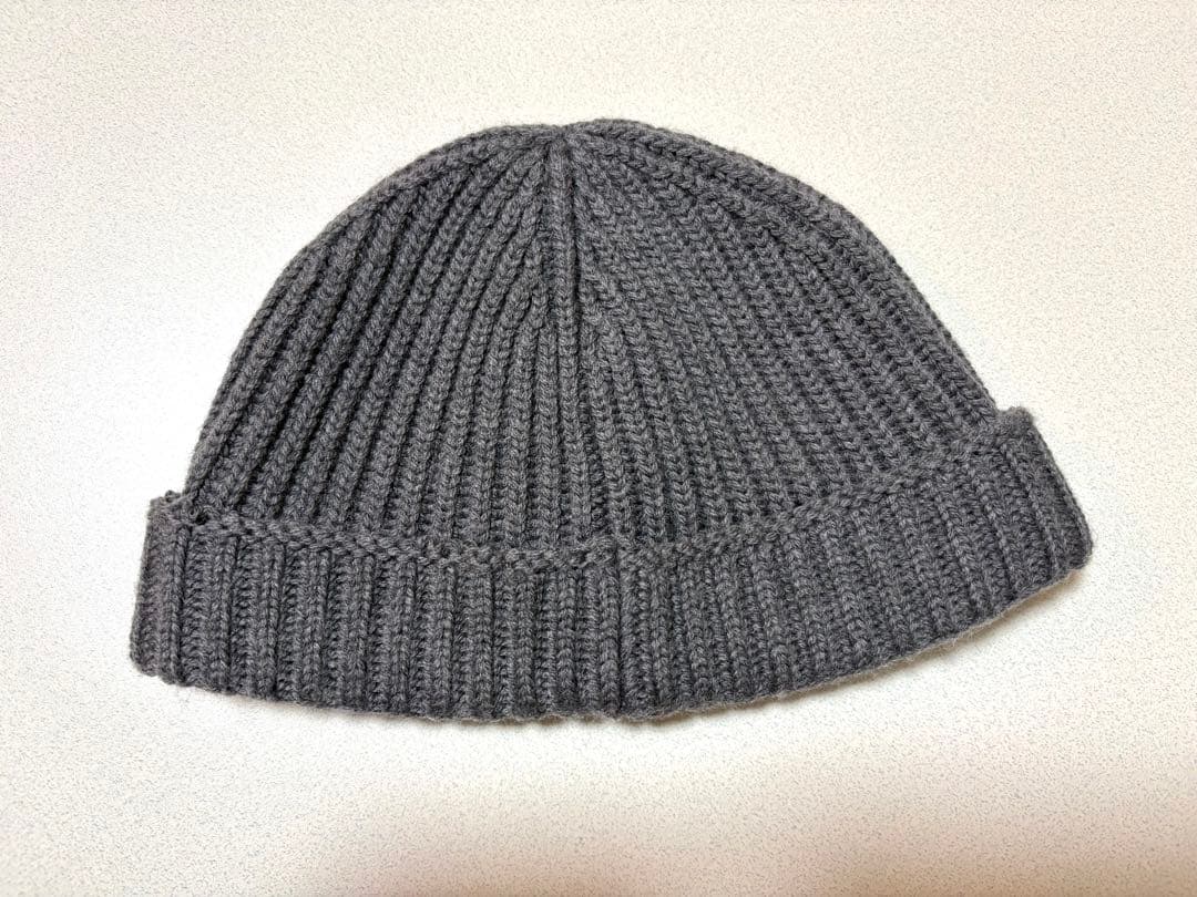 miu miu ニット帽 グレー M