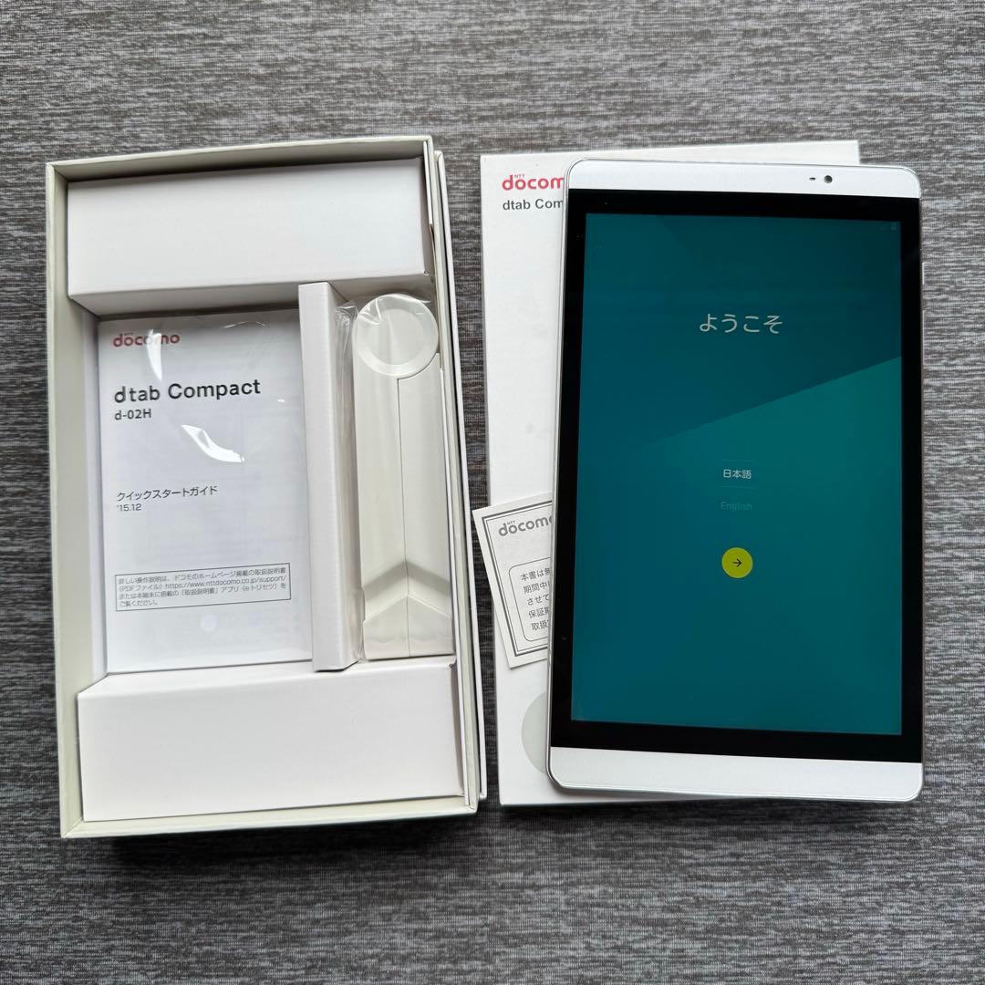 『未使用』Huawei dtab Compact d-02H