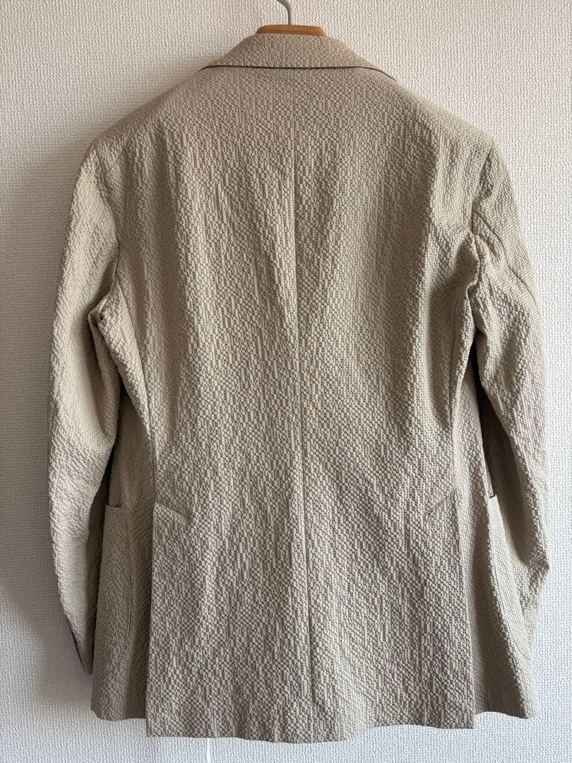 【美品】tagliatoreコットンシアサッカースーツ