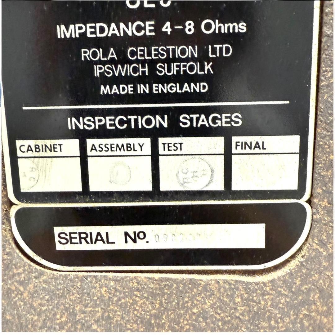 ☆超希少品 Celestion セレッション UL8 英国製 スピーカー ペア