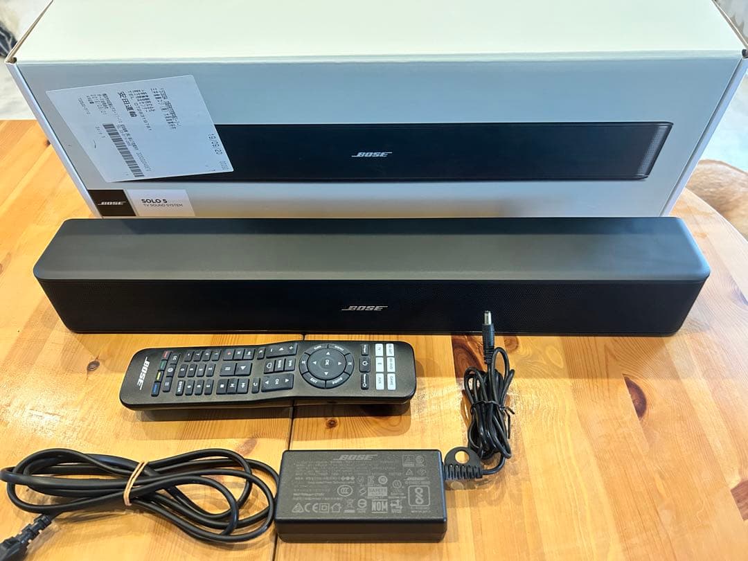 スピーカー・ウーファー BOSE SOLO5 TV SOUND SYSTEM