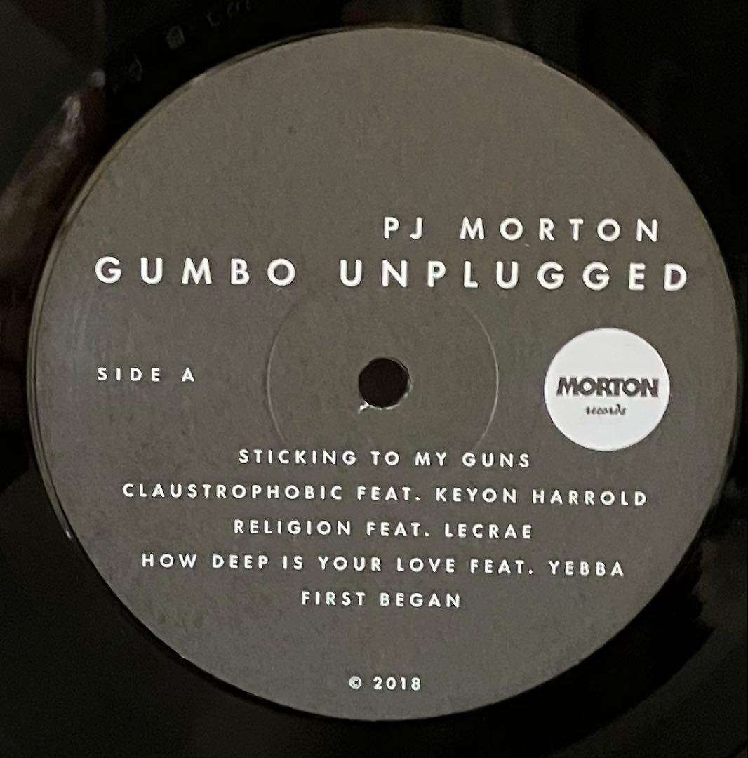 PJ MORTON／GUMBO UNPLUGGED LPレコード