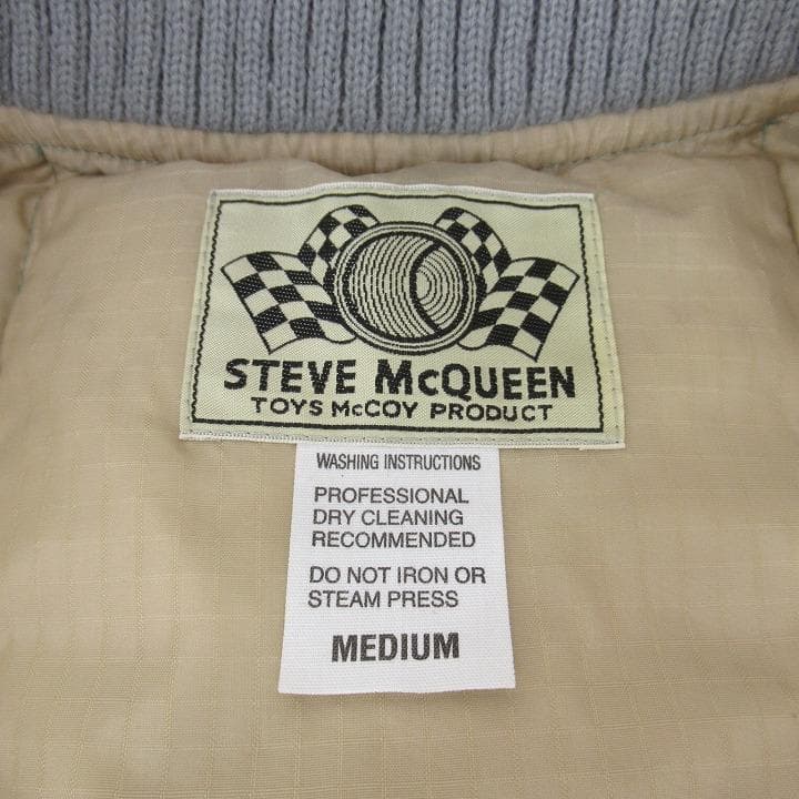 ★タグ付き★TOYS McCOY×STEVE McQUEEN ダウンべスト M