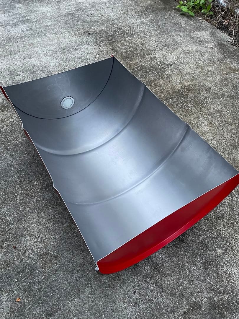 さんた ドラム缶 半切り 縦半分 無加工