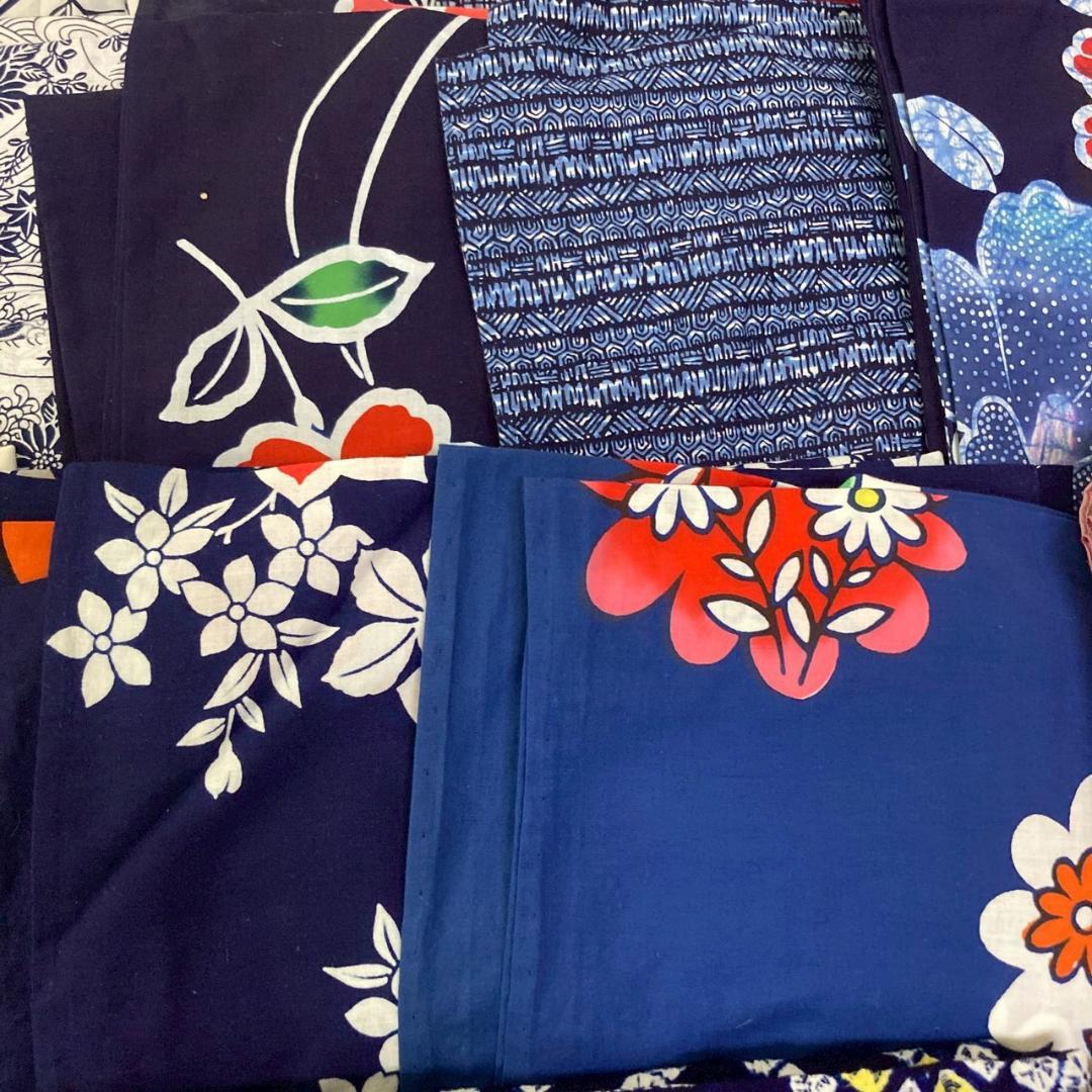 OWL65 浴衣 27枚 (内 有松鳴海3枚) 着物まとめ売り 夏用 着用