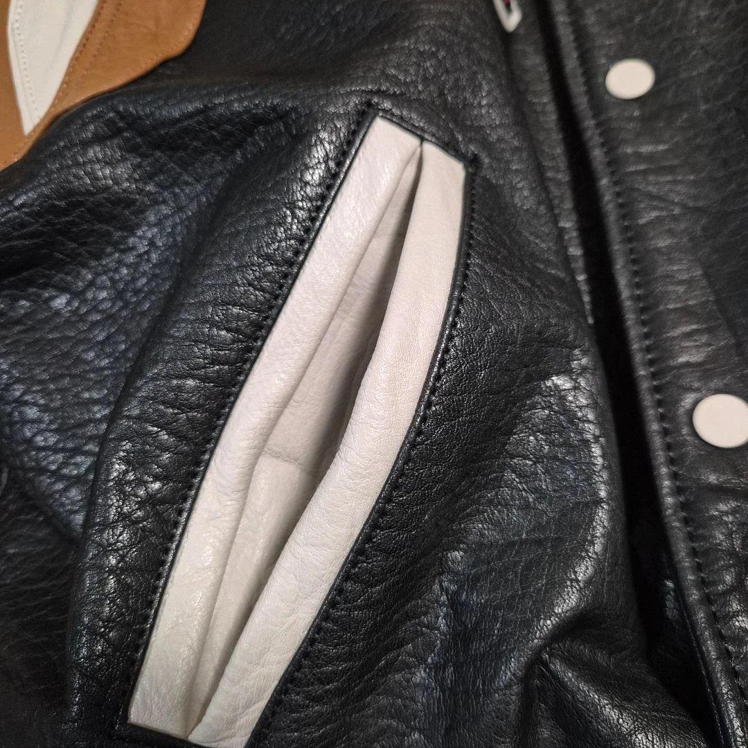 ZARA オールレザー スタジャン L 10回程度着用