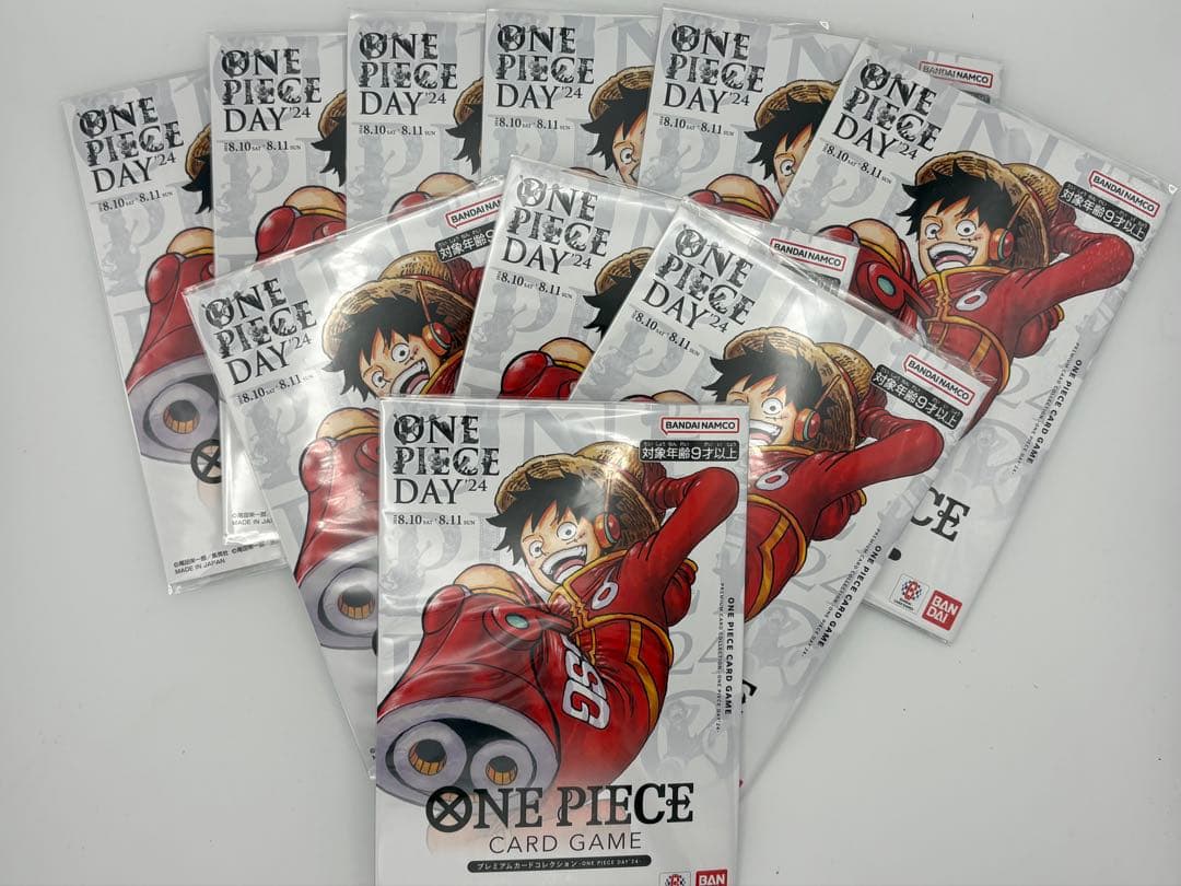 ワンピースカードワンピースデイ2024 ONE PIECE DAY'24 10個