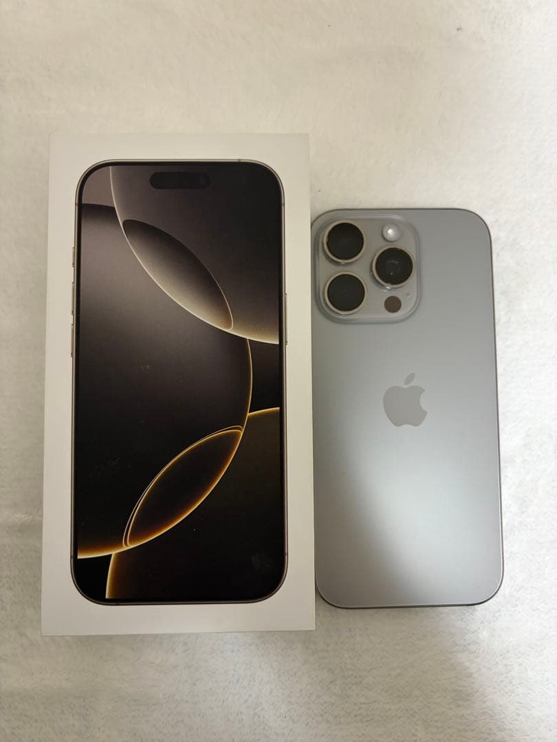 IPHONE 16 PRO 256GB ナチュラルタニウム