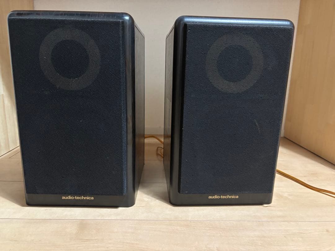 audio-technica スピーカー ペア 黒