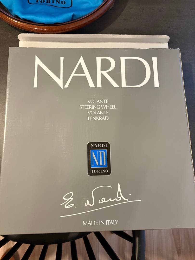 NARDI クラシック ウッド&ポリッシュスポーク 380mm ナルディ