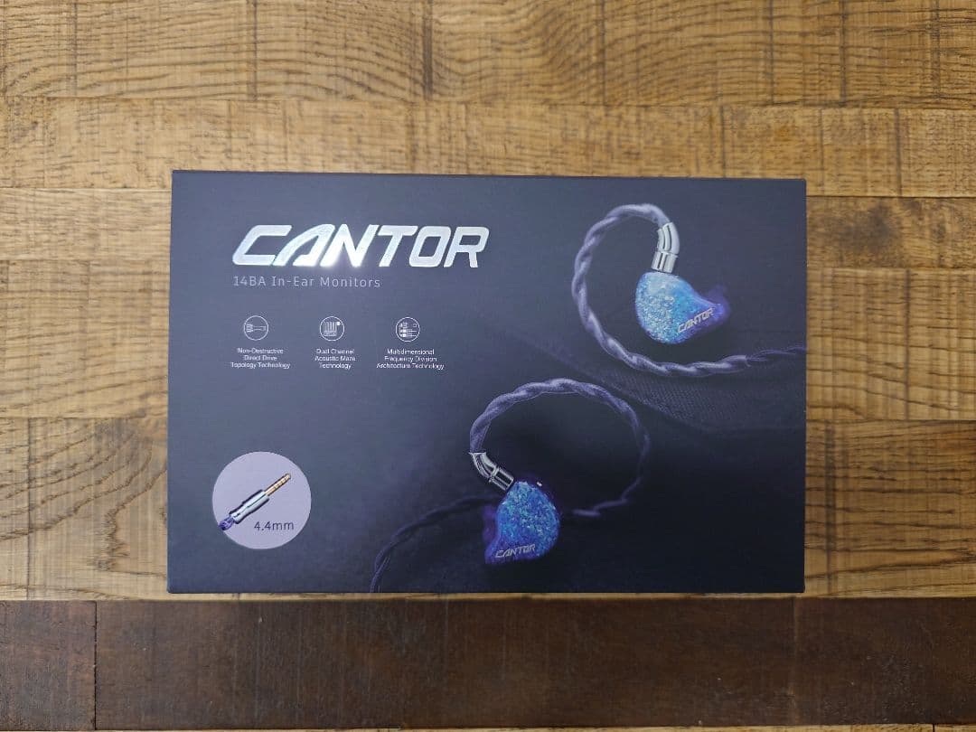 【ほぼ未使用】AFUL / CANTOR 4.4mm 【試聴のみ】