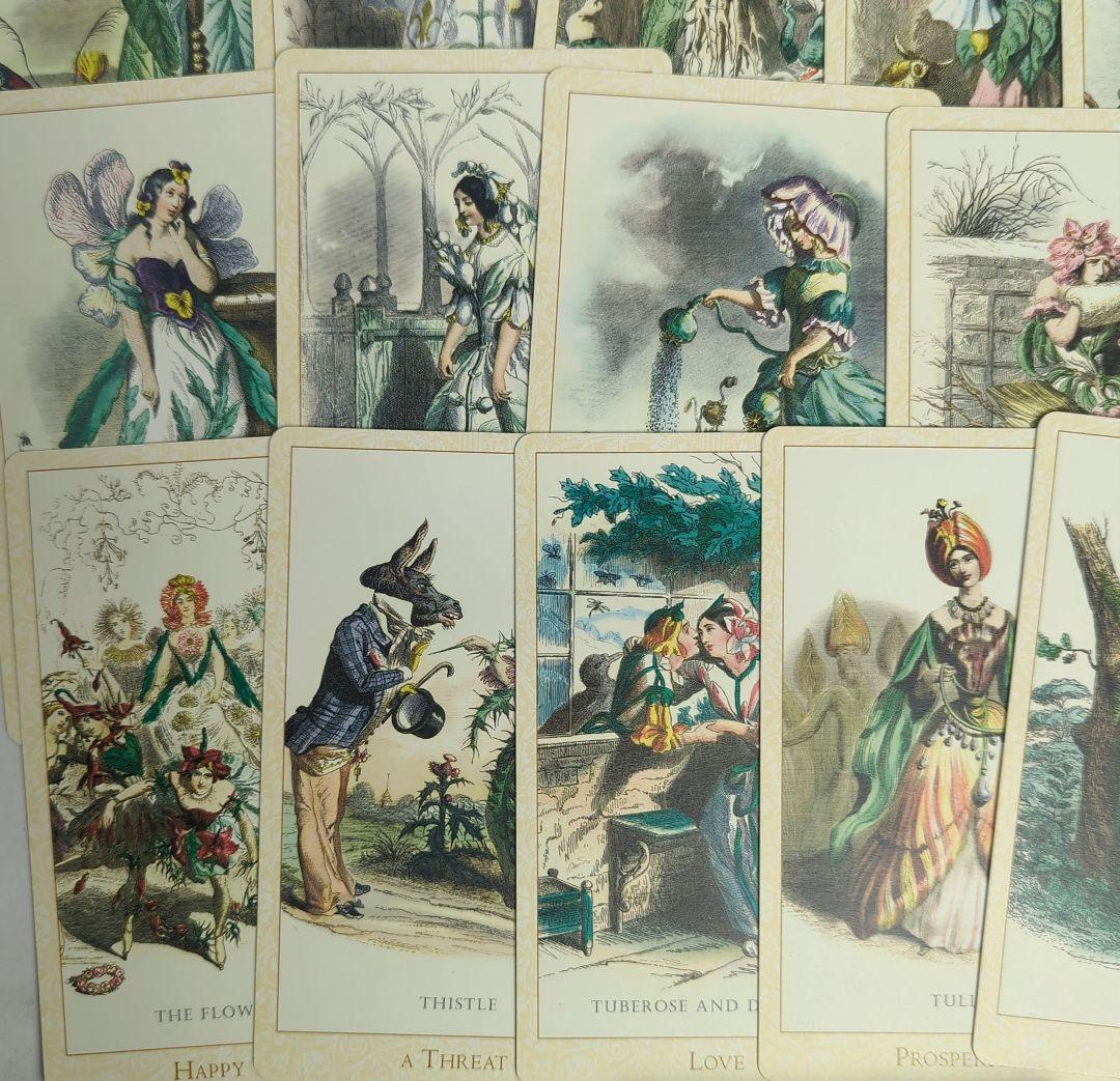 絶版　希少　ヴィクトリアン・フラワー　タロットカード　カレン・マホニー　未使用品