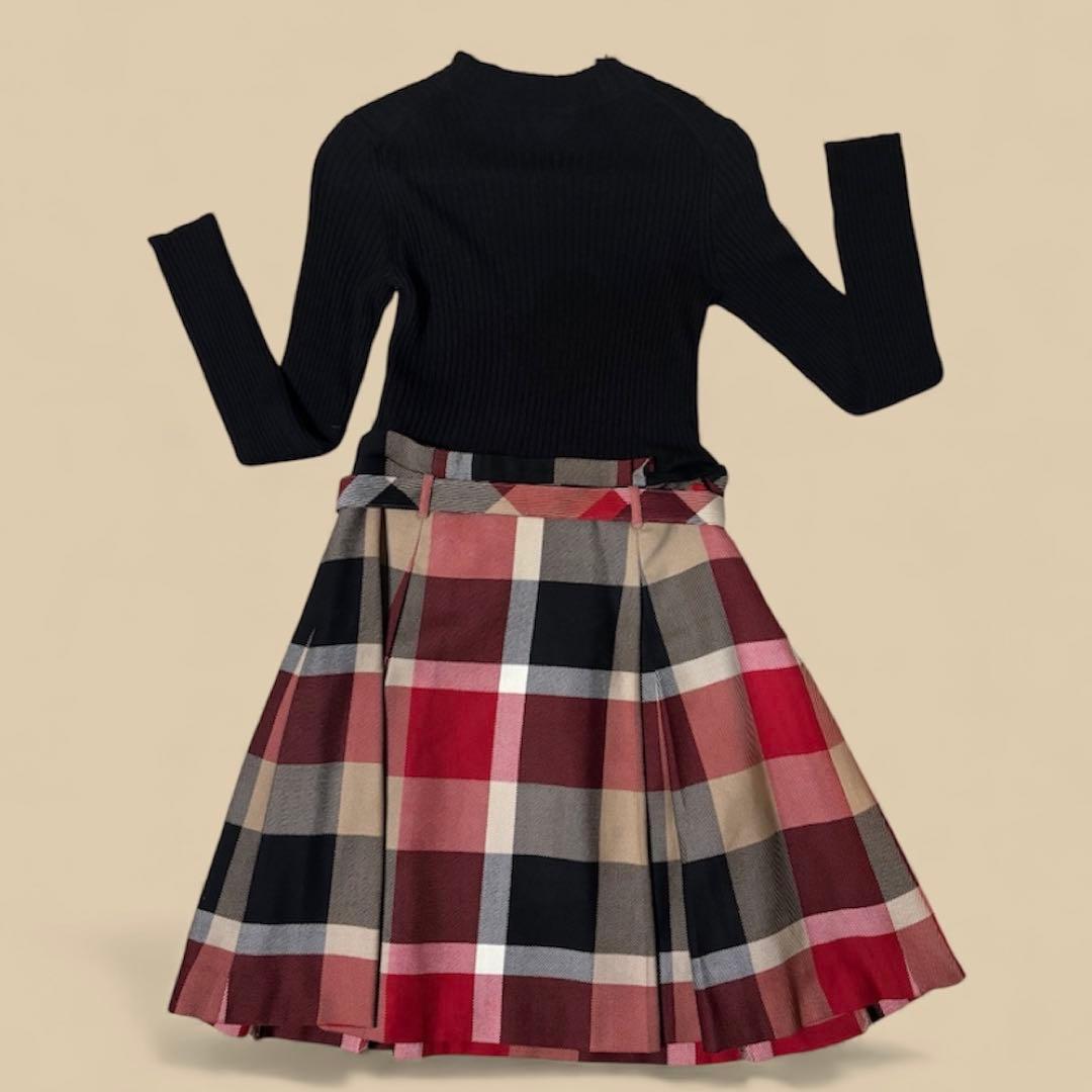 BLUE LABEL CRESTBRIDGE ドッキングワンピース