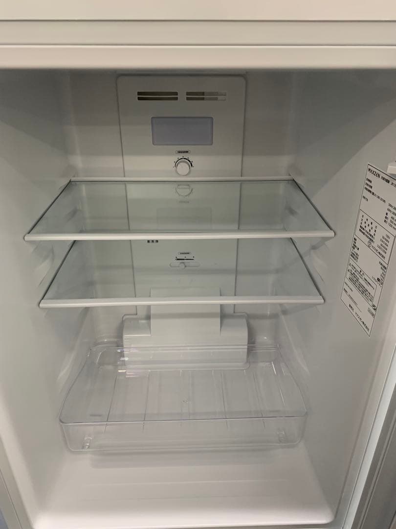 マクスゼン ２ドア冷蔵庫 2022年製 140L 大阪配送限定 美品
