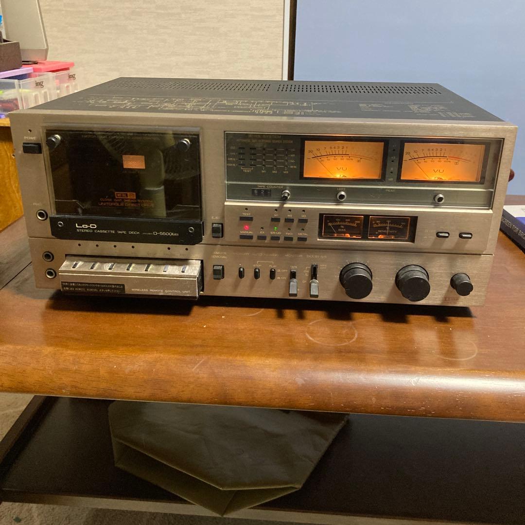 Lo-D ローディー D-5500MB カセットデッキ メカ不良 現状品