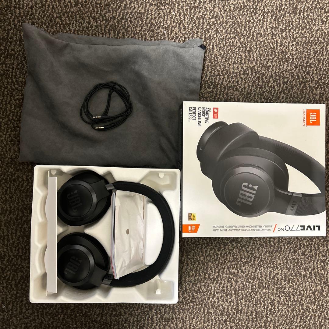 JBL Live 770NCワイヤレスヘッドホン