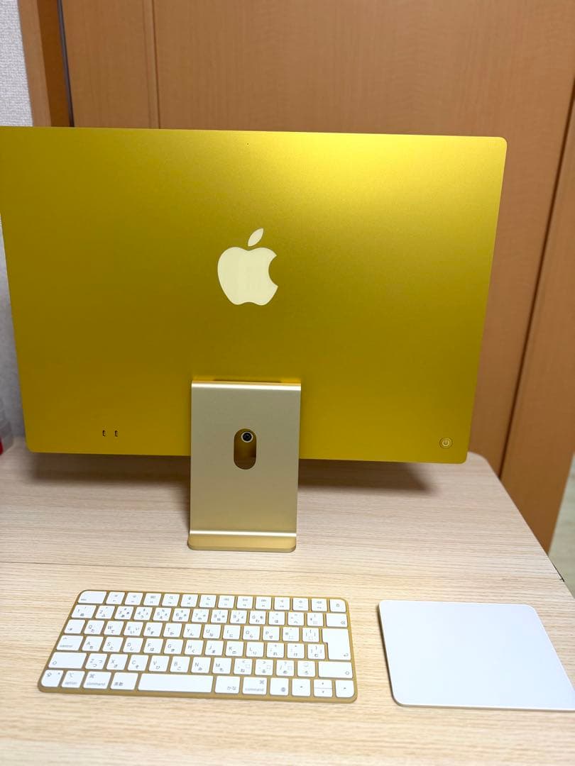 【お値下げ中】Apple iMac 24 M4 16GB 512GB イエロー