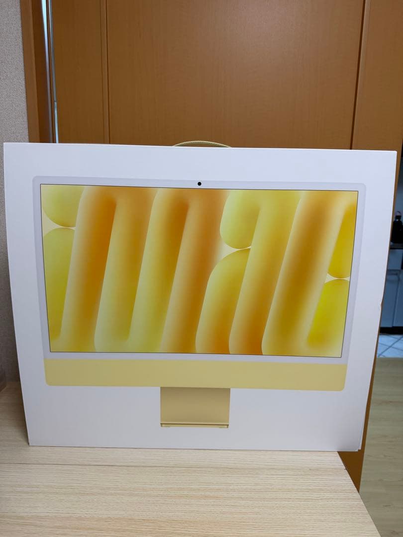 【お値下げ中】Apple iMac 24 M4 16GB 512GB イエロー